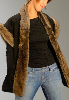 Jacket Vest with Toscana Sleeve Cuffs